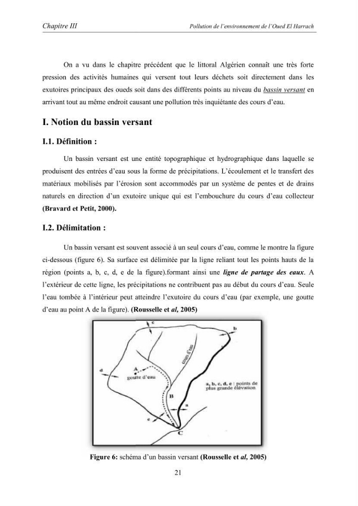 Inventaire des sources terrestres de pollution marine le long du littoral Algérien