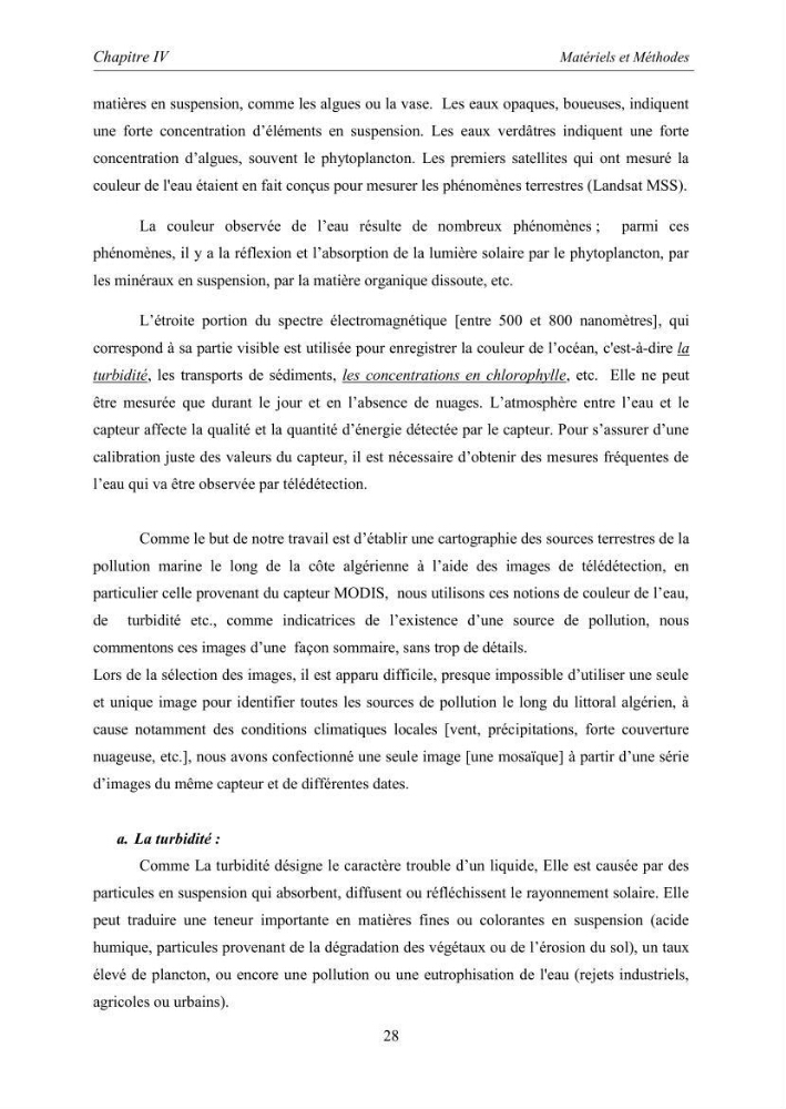 Inventaire des sources terrestres de pollution marine le long du littoral Algérien