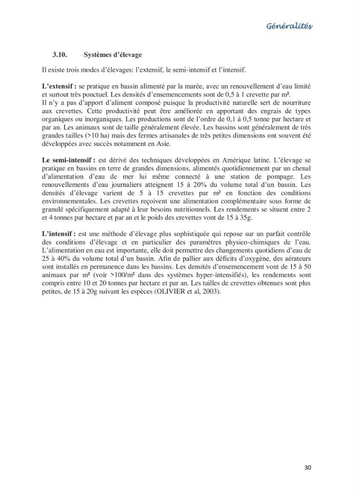 Caracterisation de l\'elevage de la crevette Litopenaeus vannamei ( boone,1931) Ferme Pilote la marsa (Skikda)