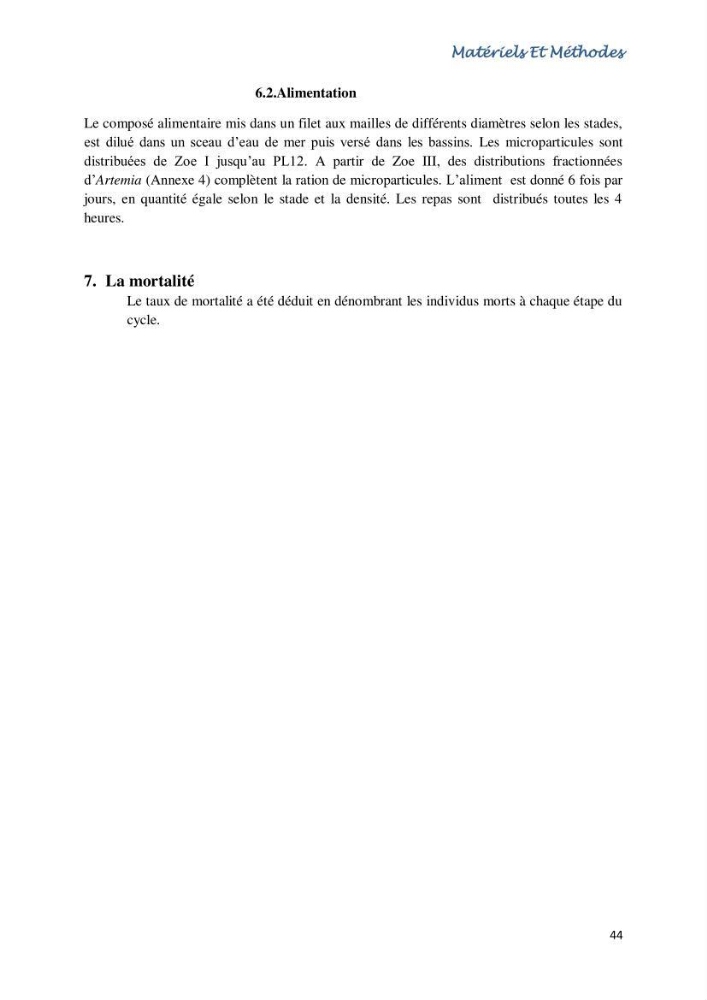 Caracterisation de l\'elevage de la crevette Litopenaeus vannamei ( boone,1931) Ferme Pilote la marsa (Skikda)