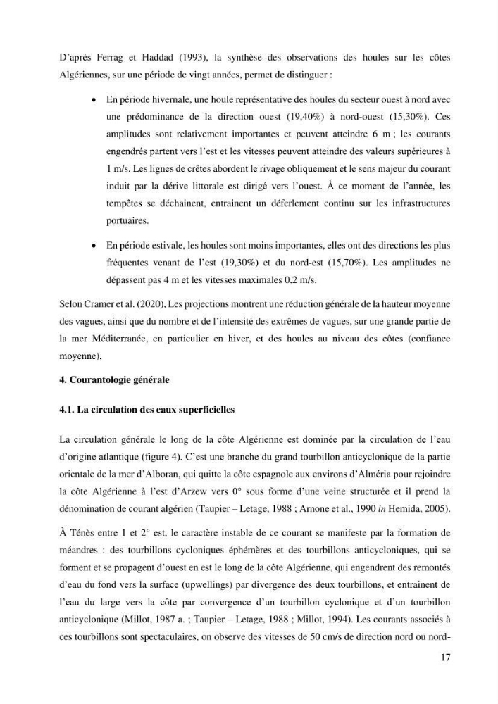 Inventaire et Systématique de quelques Invertébrés et VertébrésMarins de la côte Algérienne