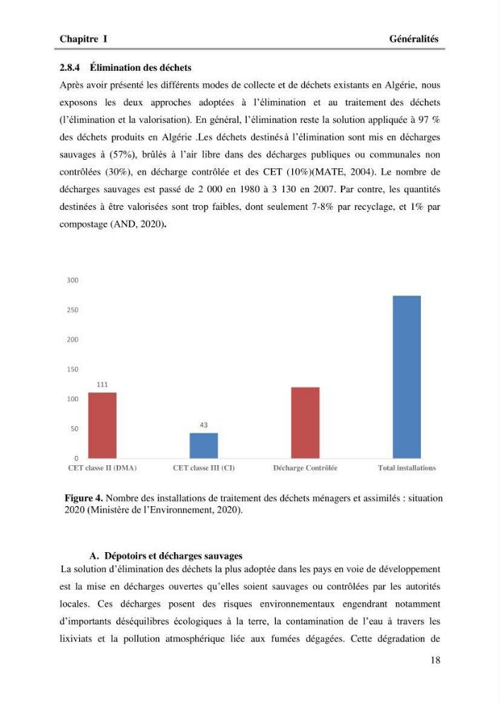 L\'Empreinte carbone des déchets ménagers et assimilés, relative au transport et la collecte dans les communes côtières de la wilaya d\'Alger