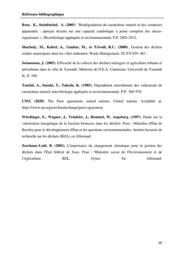 L\'Empreinte carbone des déchets ménagers et assimilés, relative au transport et la collecte dans les communes côtières de la wilaya d\'Alger