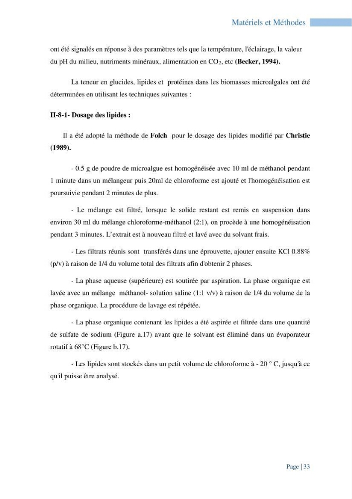 Contribution à la culture des espèces de microalgues d\'eau douce à intérêt aquacole