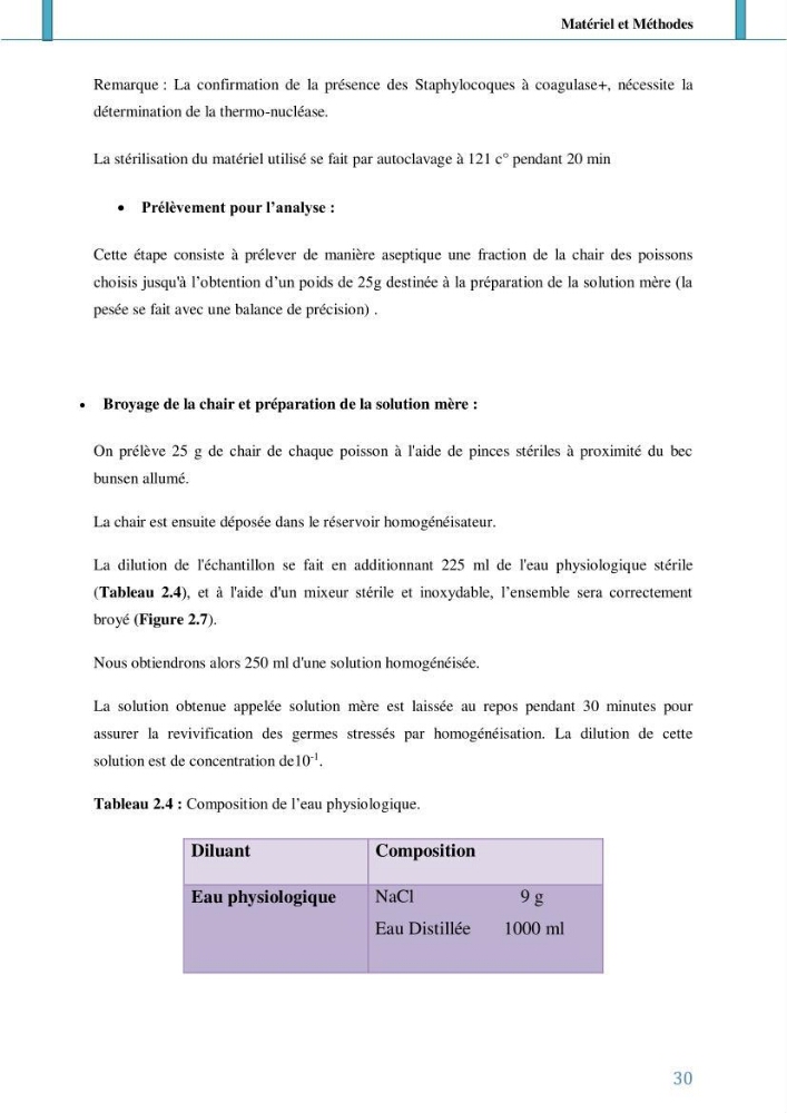 Suivi de l’évaluation de la qualité de fraicheur des poissons d’eau douce et leur valorisation par des procédés traditionnels
