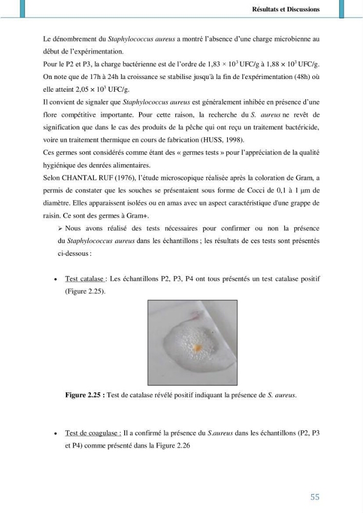 Suivi de l’évaluation de la qualité de fraicheur des poissons d’eau douce et leur valorisation par des procédés traditionnels