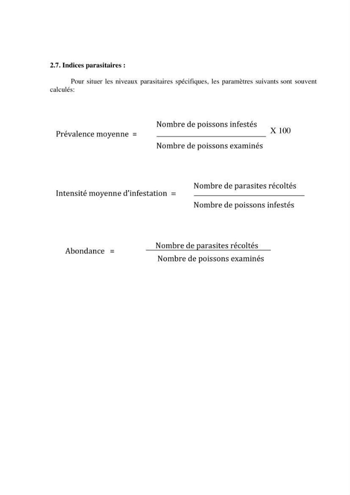 Investigation préliminaire sur la parasitofaune de trois cichlides d\'Algérie