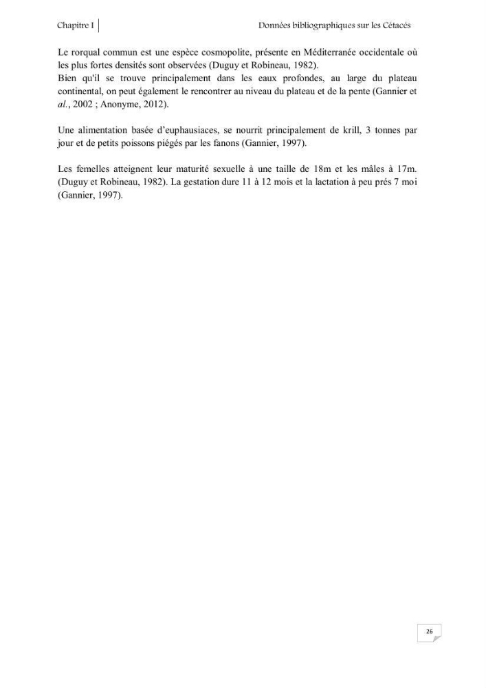 Contribution à l\'étude de la répartition des cétacés le long de la côte Algérienne: bilan des échouages