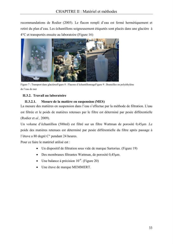 Etude de quelques paramètres physico-chimiques et ecotoxicologiques d\'une algue verte du genre Ulva du littoral Algérois
