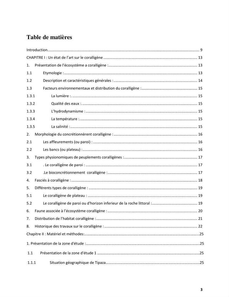 Contribution à la connaissance de la faune et de la flore associée à l\'écosystème coralligène de la côte Algérienne