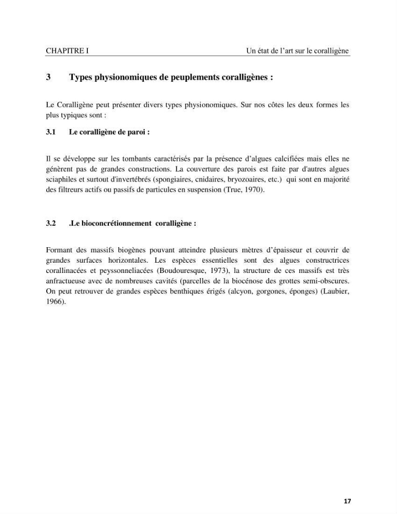 Contribution à la connaissance de la faune et de la flore associée à l\'écosystème coralligène de la côte Algérienne
