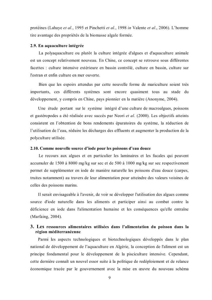 Composition chimique et minérale de quatre algues benthiques de la région de Kouali (Tipaza)