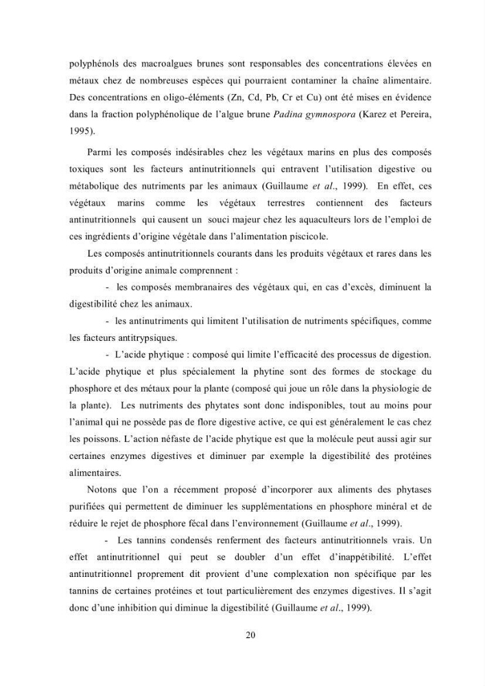 Composition chimique et minérale de quatre algues benthiques de la région de Kouali (Tipaza)