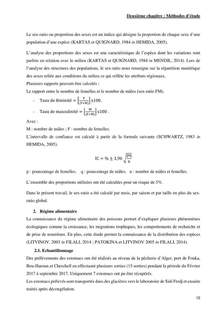 Contribution à l’étude de Prionace glauca (Elasmobranches, Carcharhinidae) dans la région centre
