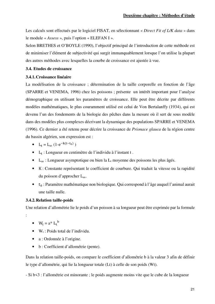 Contribution à l’étude de Prionace glauca (Elasmobranches, Carcharhinidae) dans la région centre