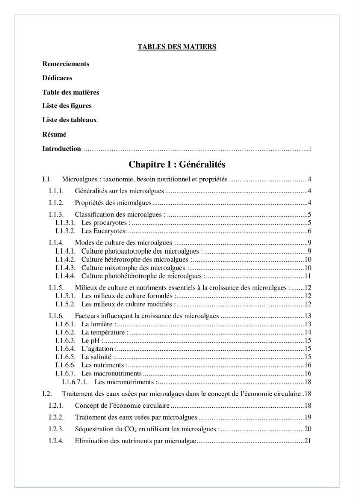 Isolement, purification et criblage des microalgues pour le traitement des eaux usées aquacoles