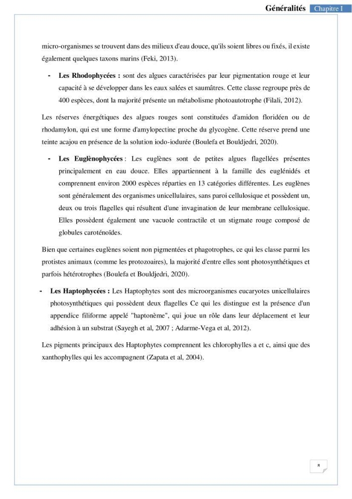 Isolement, purification et criblage des microalgues pour le traitement des eaux usées aquacoles