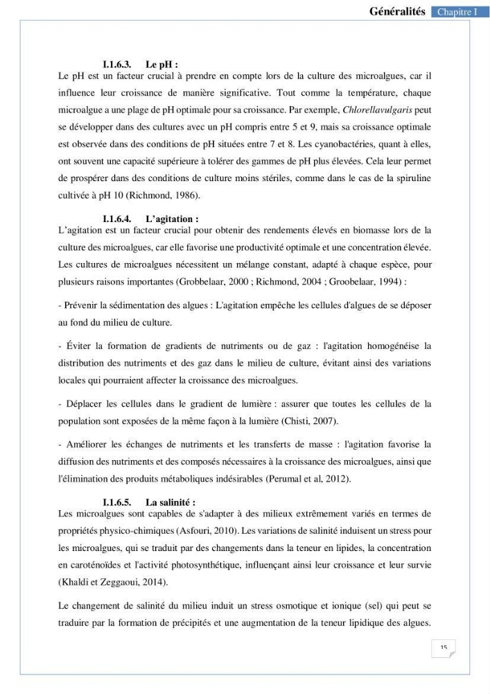 Isolement, purification et criblage des microalgues pour le traitement des eaux usées aquacoles