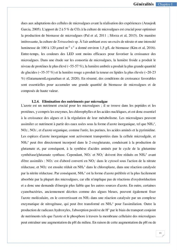 Isolement, purification et criblage des microalgues pour le traitement des eaux usées aquacoles