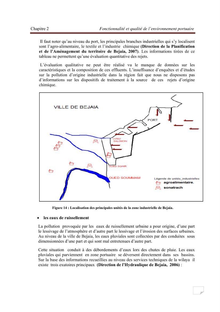 Contribution à la stratégie de développement durable d\'une zone portuaire