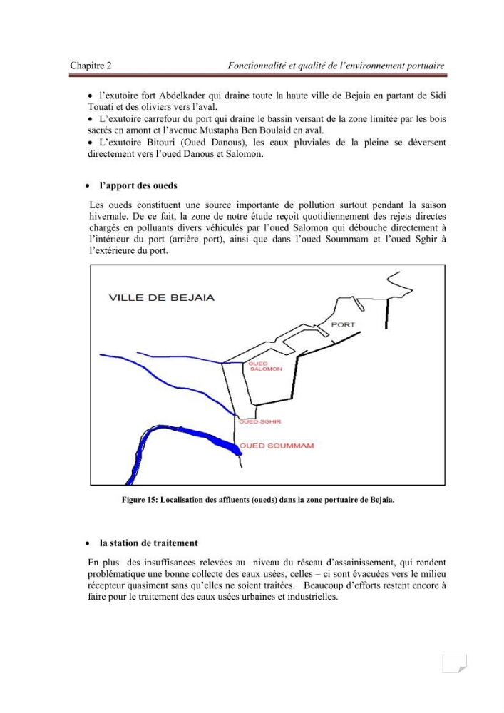 Contribution à la stratégie de développement durable d\'une zone portuaire