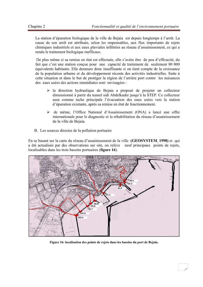 Contribution à la stratégie de développement durable d\'une zone portuaire