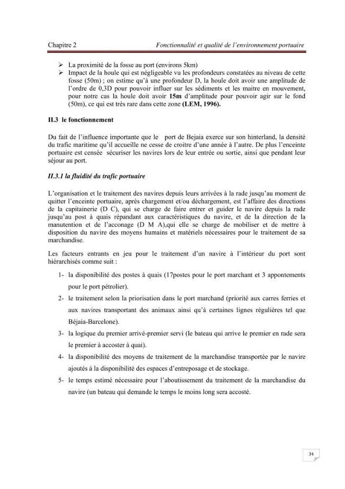 Contribution à la stratégie de développement durable d\'une zone portuaire