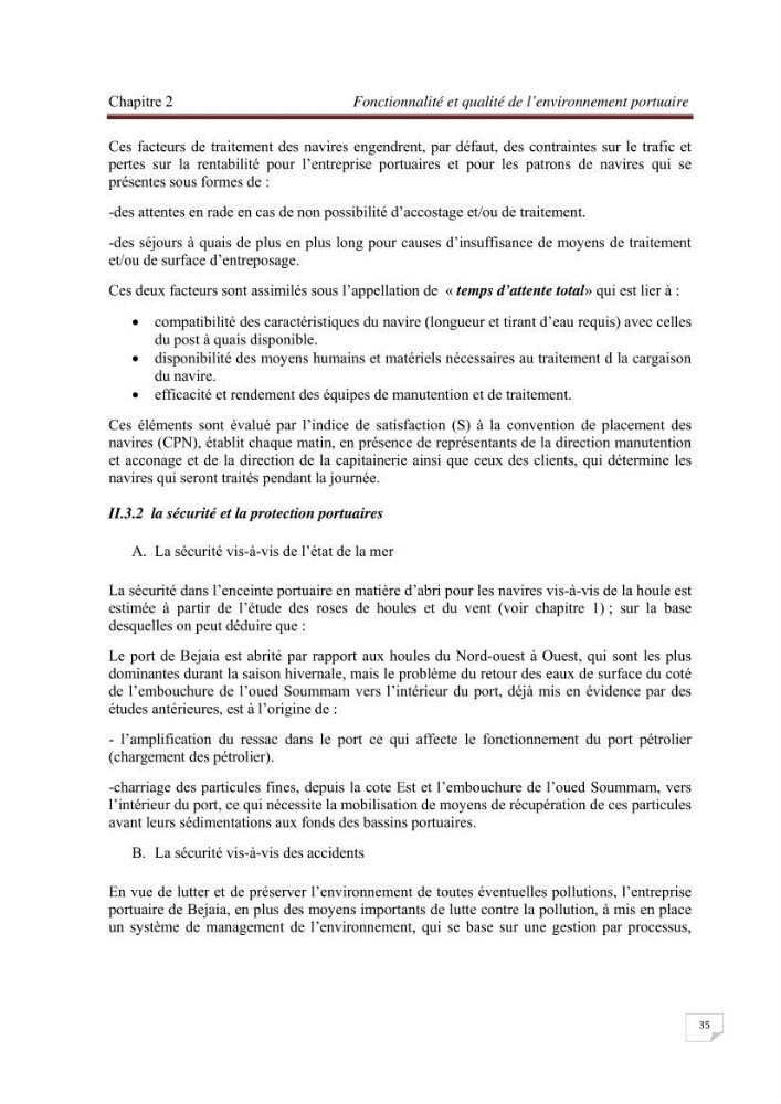 Contribution à la stratégie de développement durable d\'une zone portuaire