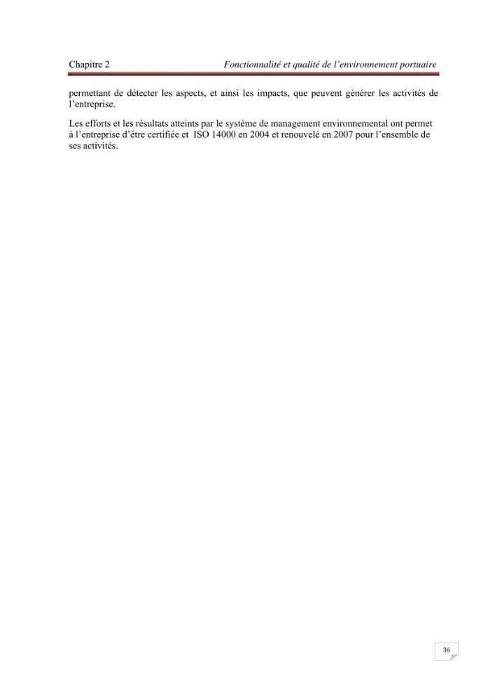 Contribution à la stratégie de développement durable d\'une zone portuaire