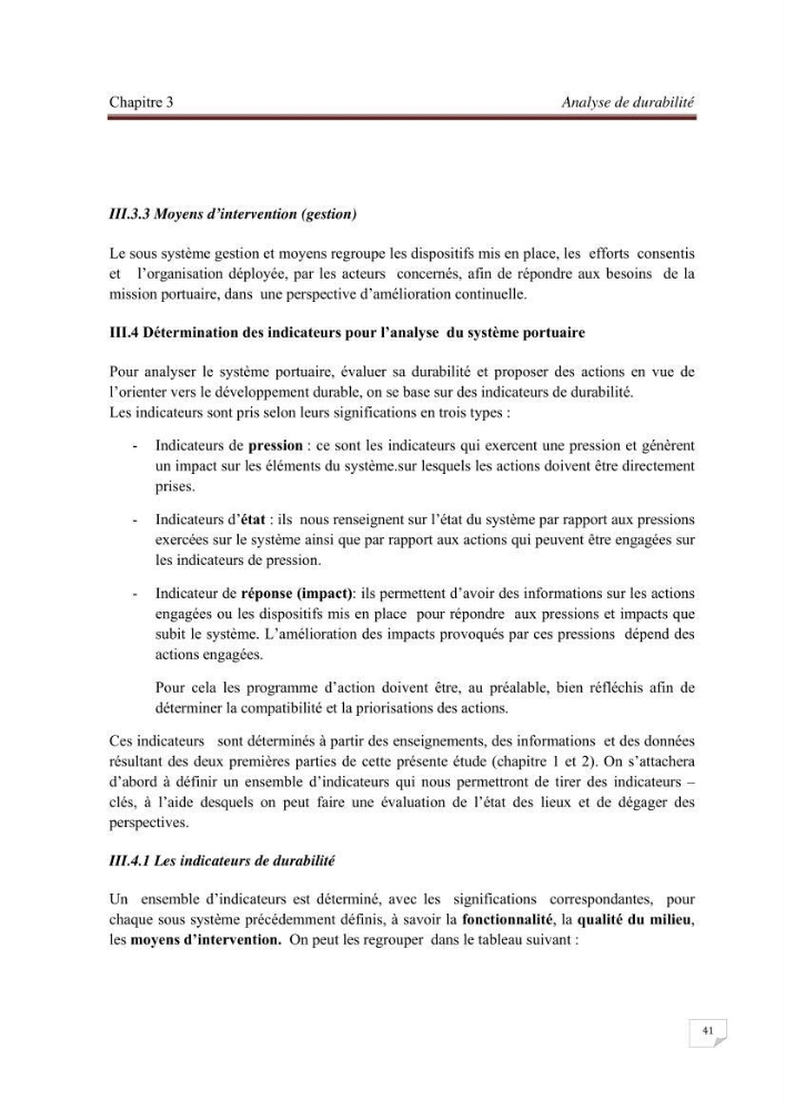Contribution à la stratégie de développement durable d\'une zone portuaire