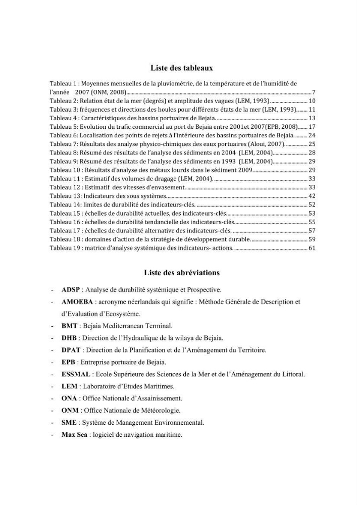 Contribution à la stratégie de développement durable d\'une zone portuaire