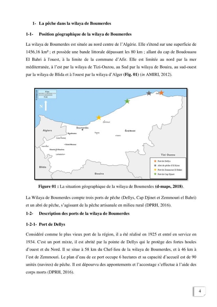 Etude des indicateurs socio-economiques de la pecherie sardinière dans le port de Zemmouri El Bahri (Boumerdes)