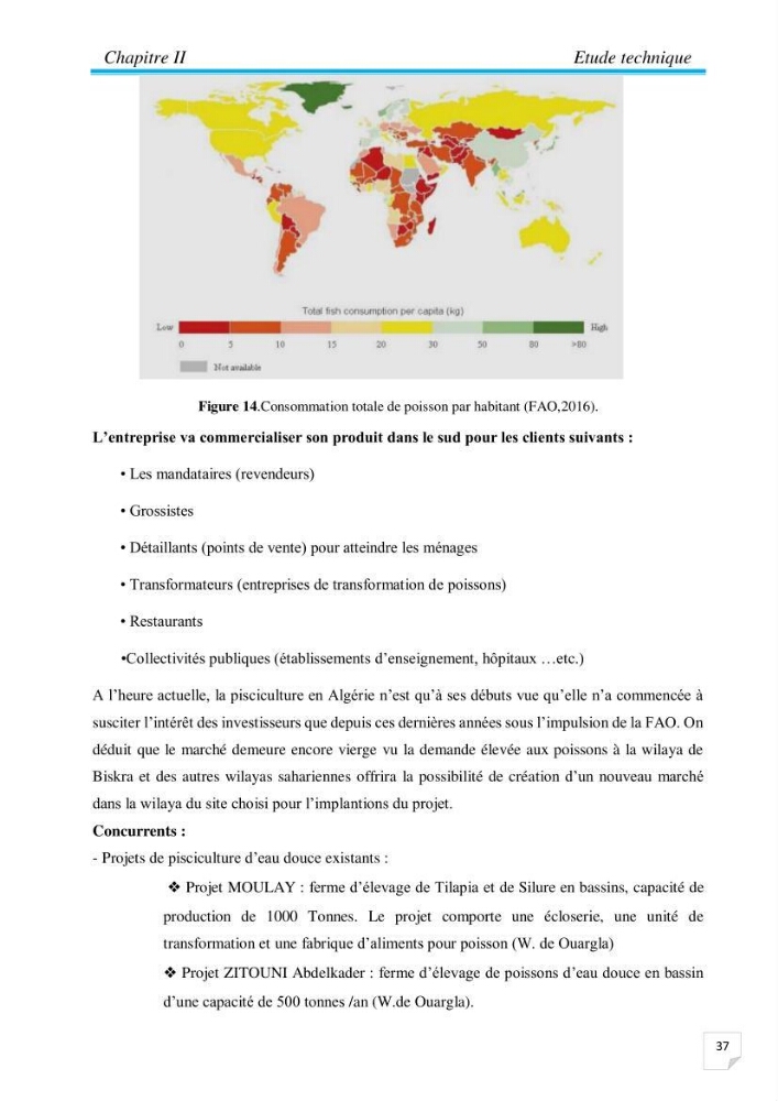 Contribution à la conception d’une ferme d\'élevage De tilapia du Nil (Oreochromis niloticus) en système bio-floc.: