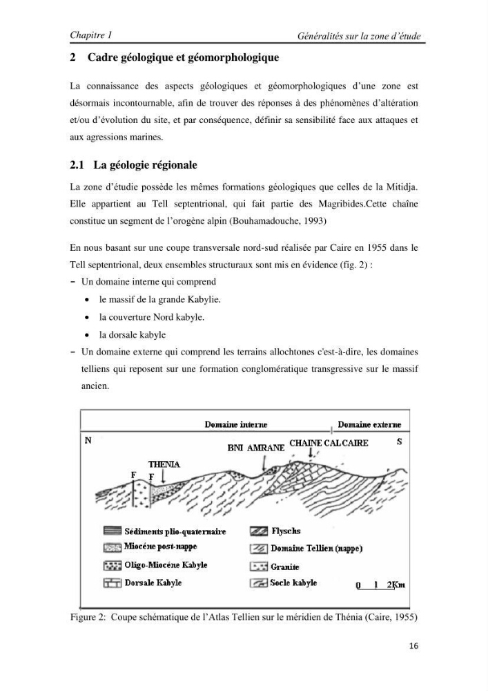 Etude et évaluation de l\'état de la vulnérabilité du système côtier de la zone Est-Algéroise:
