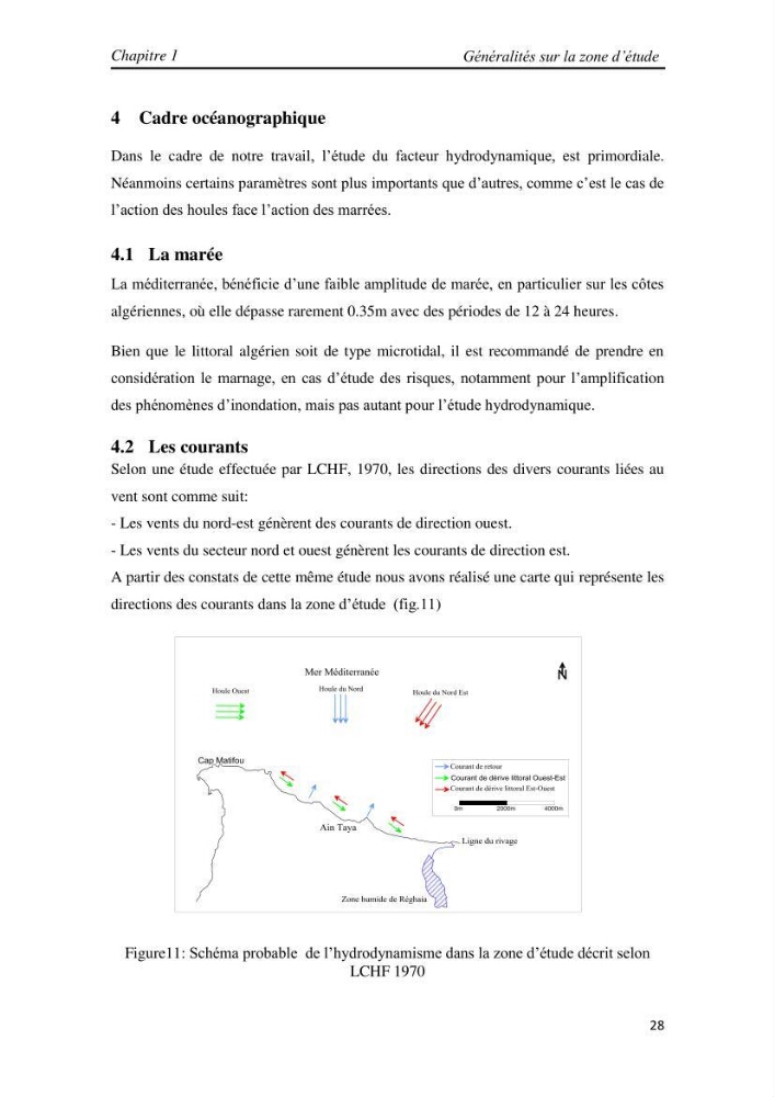 Etude et évaluation de l\'état de la vulnérabilité du système côtier de la zone Est-Algéroise: