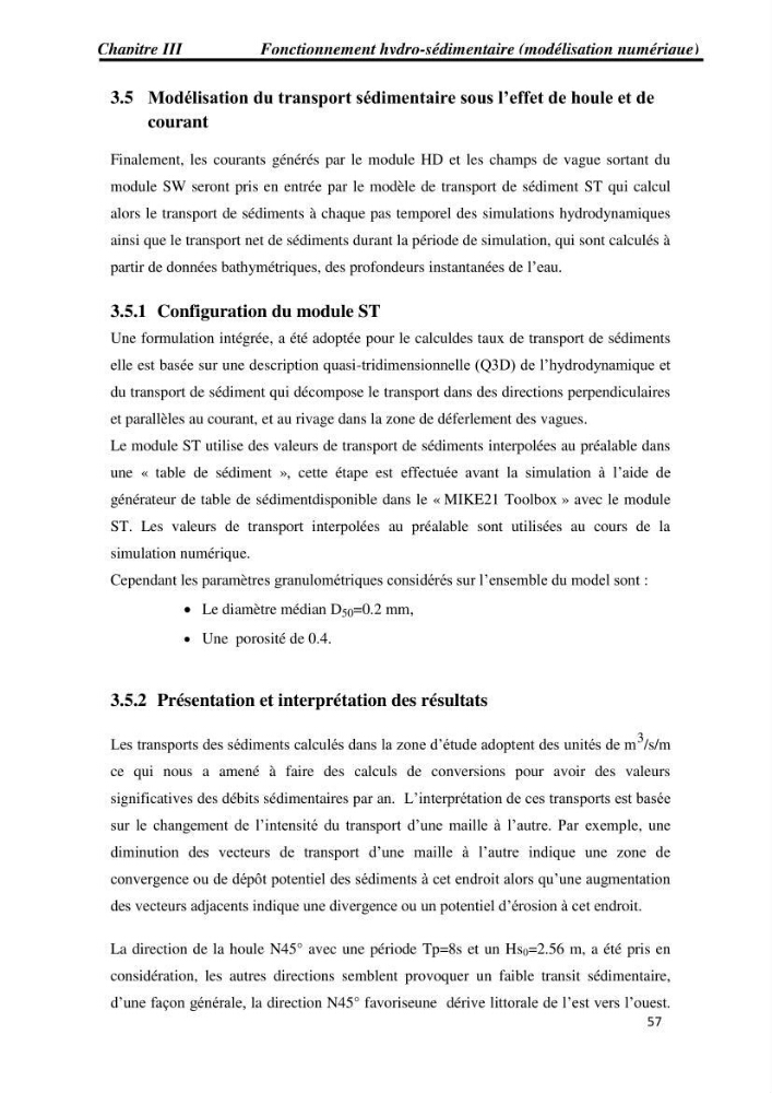 Etude et évaluation de l\'état de la vulnérabilité du système côtier de la zone Est-Algéroise: