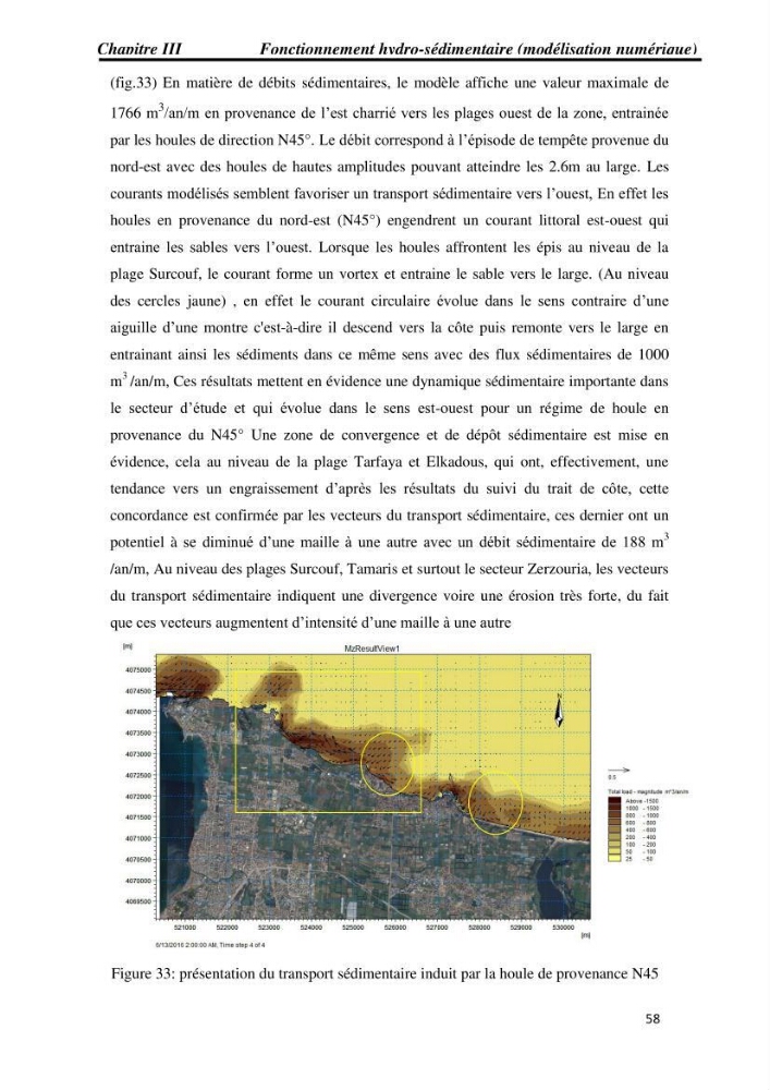 Etude et évaluation de l\'état de la vulnérabilité du système côtier de la zone Est-Algéroise:
