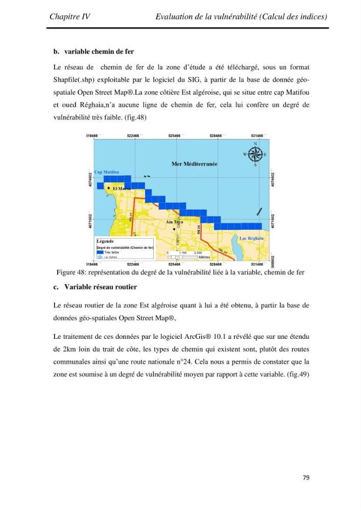 Etude et évaluation de l\'état de la vulnérabilité du système côtier de la zone Est-Algéroise:
