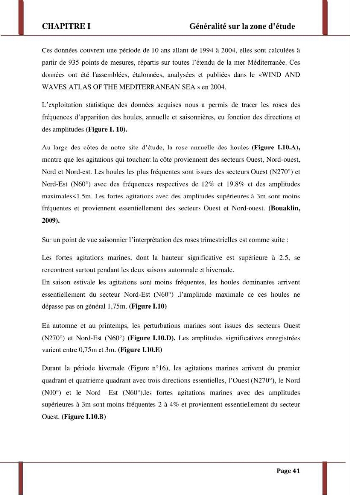 Processus morpho-sédimentaire et évolution multi-échelle de la plage front de mer de la ville de boumerdes