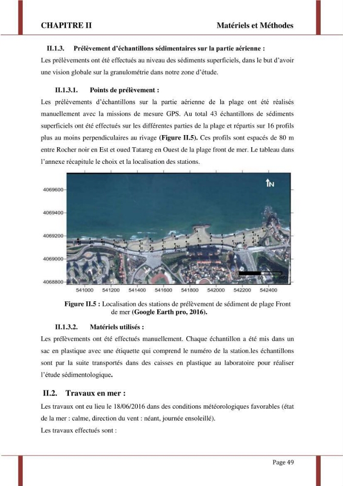 Processus morpho-sédimentaire et évolution multi-échelle de la plage front de mer de la ville de boumerdes