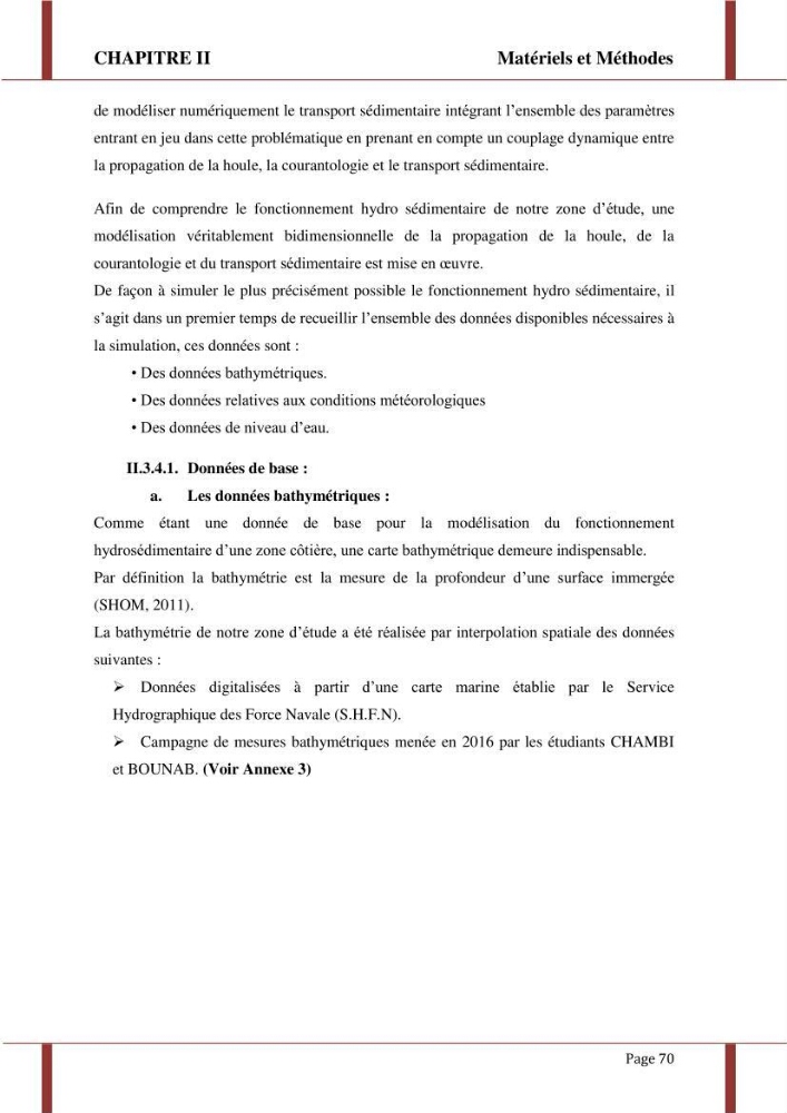 Processus morpho-sédimentaire et évolution multi-échelle de la plage front de mer de la ville de boumerdes