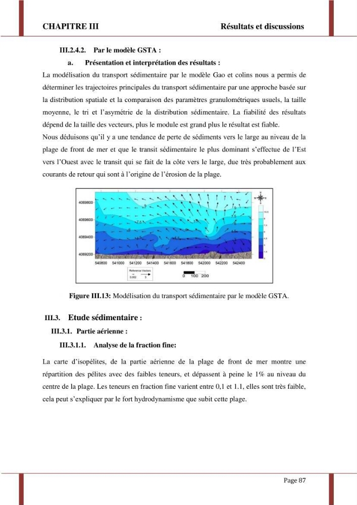 Processus morpho-sédimentaire et évolution multi-échelle de la plage front de mer de la ville de boumerdes