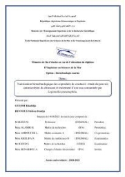 Valorisation Biotechnologique des Coproduits de Crustacés : étude du pouvoir antimicrobien du chitosane et traitement d'une eau contamineé par Legionella Penumophila