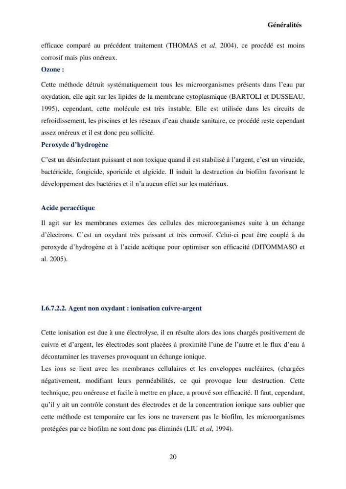 Valorisation Biotechnologique des Coproduits de Crustacés : étude du pouvoir antimicrobien du chitosane et traitement d\'une eau contamineé par Legionella Penumophila