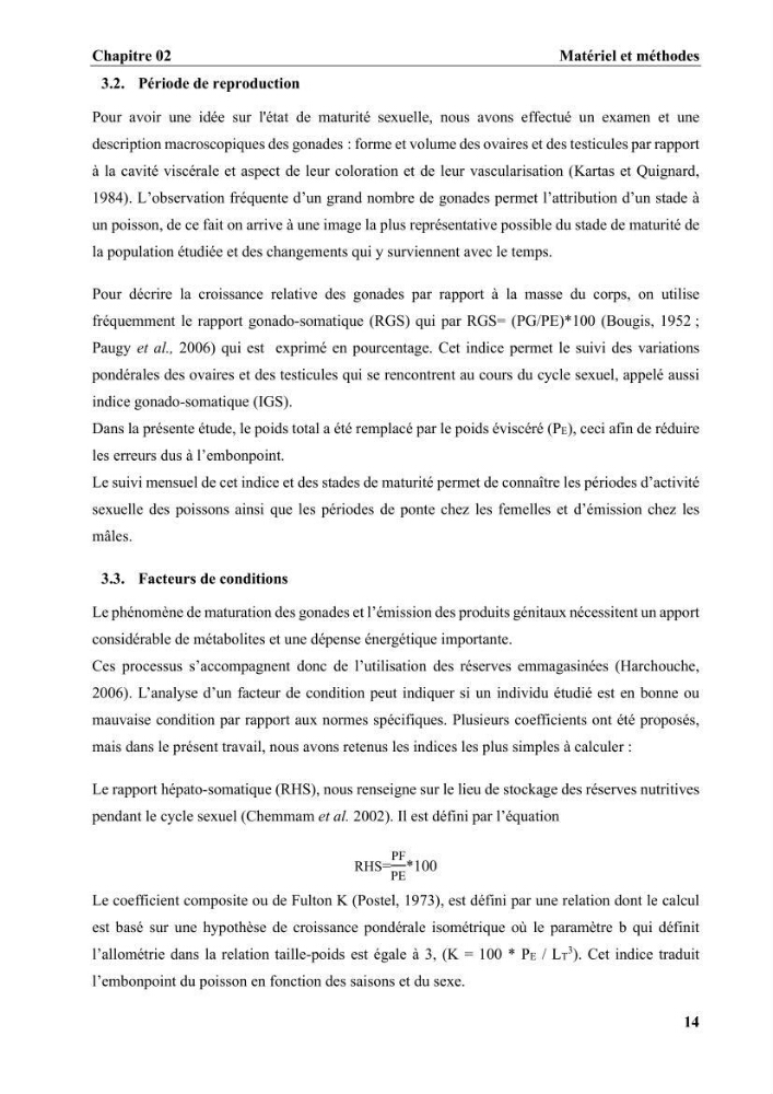 Age, croissance et reproduction de la sole Pegusa lascaris (Risso, 1810) des eaux centre algériennes