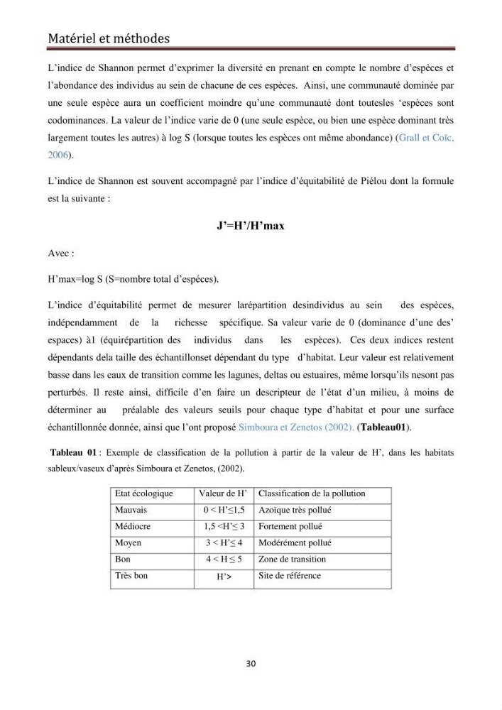 Suivi des populations phytoplanctoniquedans la baie de Bou-Ismail (Avril-Mai 2015).: