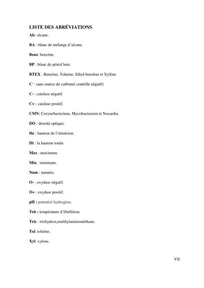 Les effets des paramètres physicochimiques sur l\'activité des bactéries marines hydrocarbonoclastes
