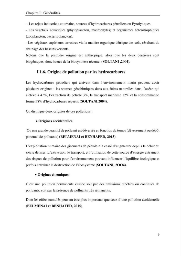 Les effets des paramètres physicochimiques sur l\'activité des bactéries marines hydrocarbonoclastes