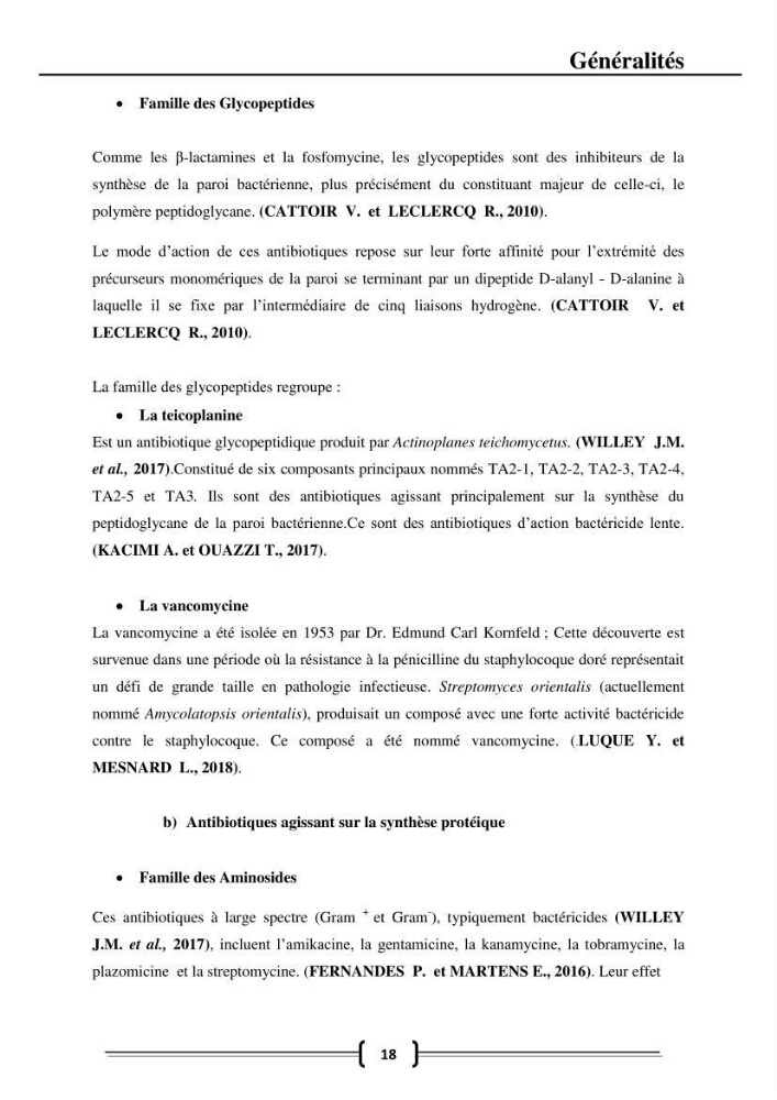 Caractérisation et évaluation de la résistance aux antibiotiques chez les entérocoques dans le milieu marin .