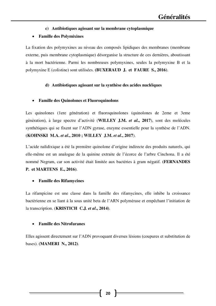 Caractérisation et évaluation de la résistance aux antibiotiques chez les entérocoques dans le milieu marin .